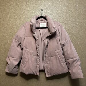 Levi's Soft Pink Puffer Jacket